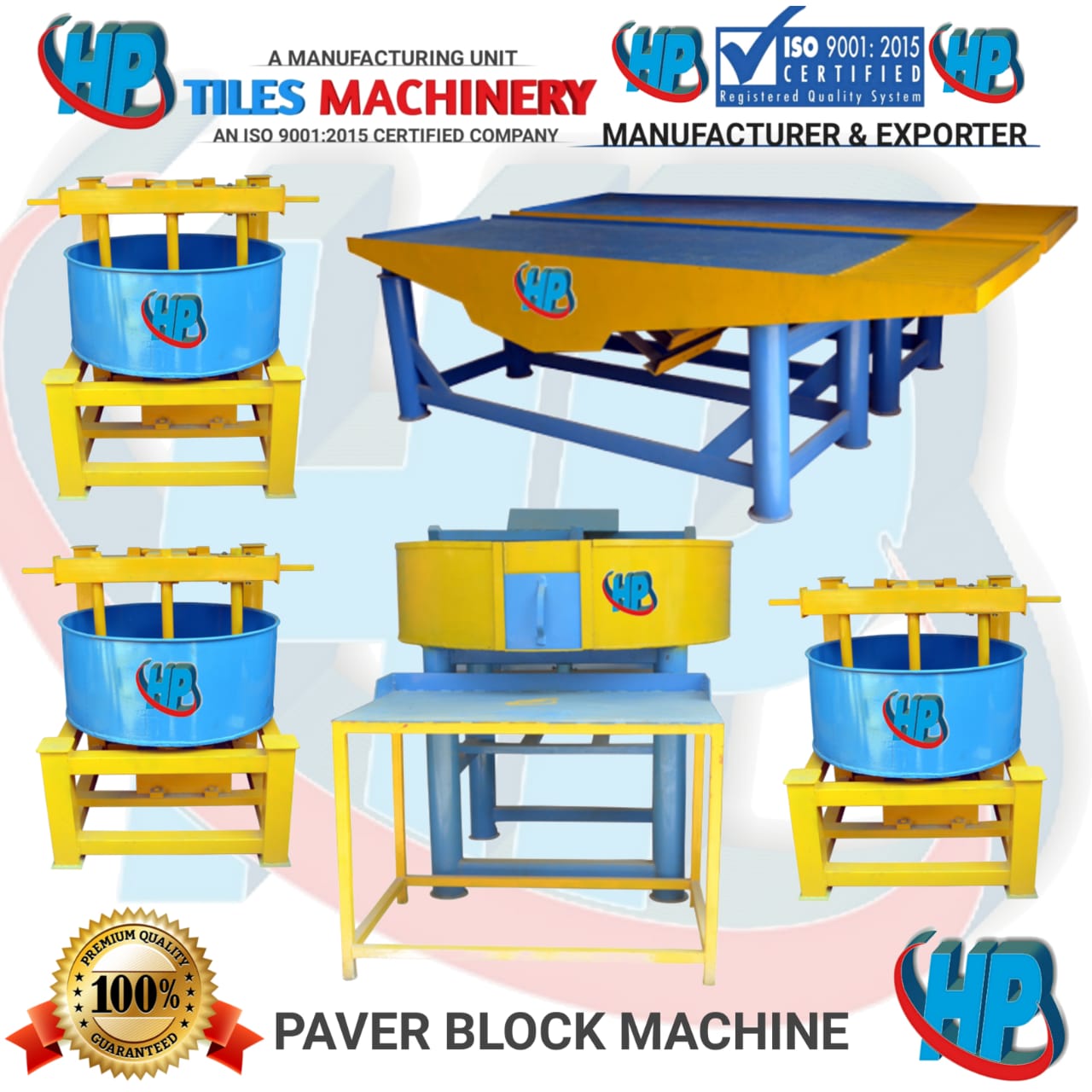 Paver block making machine in Hardor